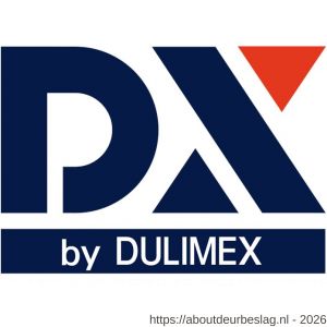 Dulimex DX kg 090 BV kistgreep met stop Amerikaans model 90 mm staal verzinkt - A30202808 - afbeelding 2
