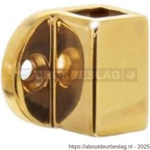 Intersteel 5620 huis voor espagnolet-stang messing ongelakt - R26000112 - afbeelding 1
