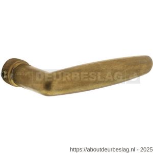 Intersteel 0225 deurkruk Sophie messing getrommeld - R26001693 - afbeelding 1