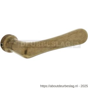 Intersteel 0388 deurkruk gatdeel Trento messing getrommeld - R26001410 - afbeelding 1