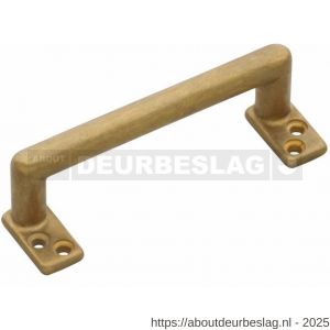 Intersteel Living 5616 handgreep recht 108 mm messing getrommeld - R26004363 - afbeelding 1