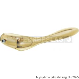 Intersteel 0201 deurkruk Banaan messing gelakt - R26007435 - afbeelding 1