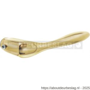 Intersteel 0201 deurkruk gatdeel Banaan messing gelakt - R26001266 - afbeelding 1