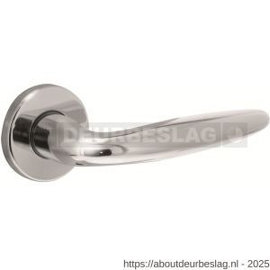 Intersteel Living 0199 deurkruk Sigaar op rozet verdekt diameter 49x7 mm chroom - R26000247 - afbeelding 1