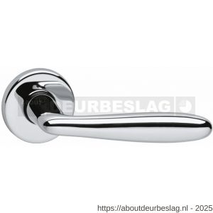 Intersteel Living 0200 deurkruk Phobos op rozet verdekt diameter 49x7 mm chroom - R26000250 - afbeelding 1