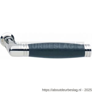 Intersteel 0375 deurkruk Ton 222 chroom-ebbenhout - R26001875 - afbeelding 1