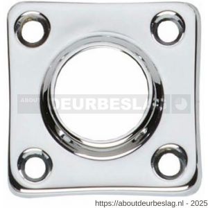 Intersteel 3183 rozetten 38x38x5 mm chroom - R26002428 - afbeelding 1
