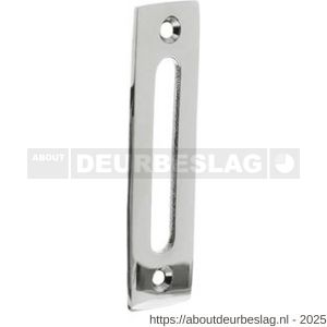 Intersteel 3700 sluitplaat vlak voor WC-overslag Vrij-Bezet chroom - R26005020 - afbeelding 1