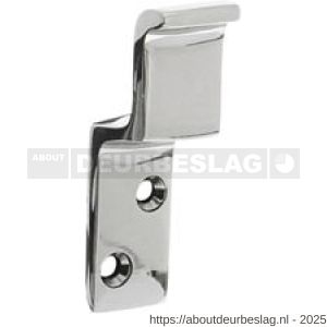 Intersteel 3700 sluitplaat met haak voor WC-overslag Vrij-Bezet chroom - R26009086 - afbeelding 1