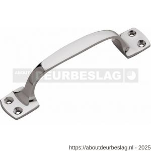 Intersteel Living 5616 handgreep op vierkante voet 130 mm chroom - R26004264 - afbeelding 1