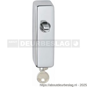 Intersteel 6616 slotconstructie rechthoekig voor afsluitbare raamkruk chroom - R26003790 - afbeelding 1