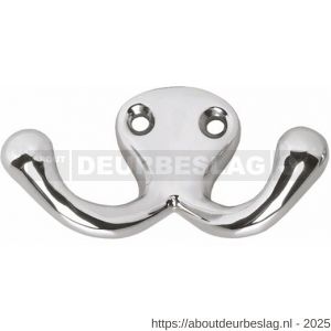 Intersteel Living 6926 jashaak scheepsmodel dubbele haak chroom - R26007779 - afbeelding 1