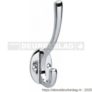Intersteel Living 6926 kapstokhaak ovaal chroom - R26003922 - afbeelding 1