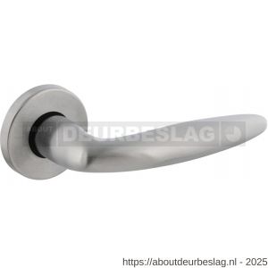 Intersteel 0199 deurkruk gatdeel rechts Sigaar op rozet verdekt diameter 49x7 mm chroom mat - R26000412 - afbeelding 1