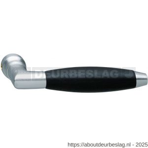 Intersteel 0371 deurkruk gatdeel Marloes chroom mat-ebbenhout - R26001145 - afbeelding 1