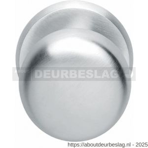 Intersteel Living 3930 voordeurknop zwaar diameter 70 mm op achterplaat diameter 75 mm chroom mat - R26007410 - afbeelding 1