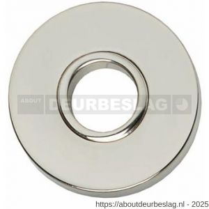 Intersteel 3156 rozetten verdekt diameter 50x8 mm nikkel - R26007581 - afbeelding 1