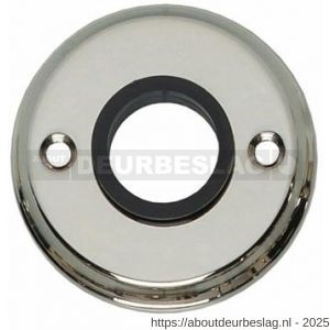 Intersteel 3173 rozetten diameter 50x5 mm nikkel - R26007583 - afbeelding 1