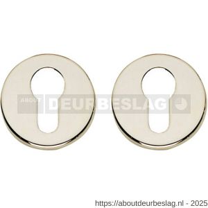 Intersteel Living 3186 cilinderrozetten verdekt diameter 49x7 mm nikkel - R26011128 - afbeelding 1