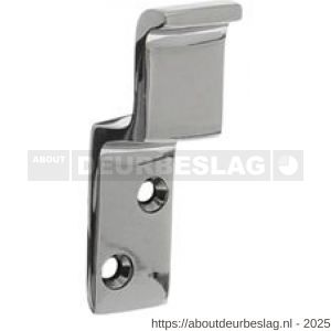 Intersteel 3700 sluitplaat met haak voor WC-overslag Vrij-Bezet nikkel - R26009095 - afbeelding 1