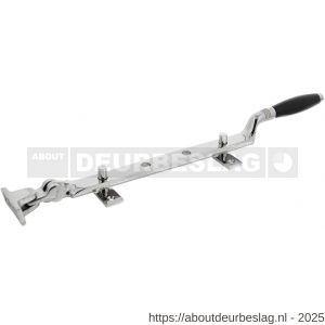 Intersteel Living 5614 raamuitzetter Ton met stelpennen nikkel-ebbenhout - R26008093 - afbeelding 1
