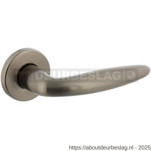 Intersteel Living 0199 deurkruk Sigaar op rozet verdekt diameter 49x7 mm nikkel mat - R26000377 - afbeelding 1