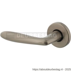 Intersteel 0200 deurkruk gatdeel links Phobos op rozet verdekt diameter 49x7 mm nikkel mat - R26000381 - afbeelding 1
