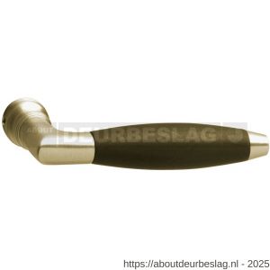 Intersteel 0371 deurkruk gatdeel Marloes nikkel mat-ebbenhout - R26001220 - afbeelding 1