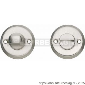 Intersteel 3173 WC-sluiting diameter 50x5 mm met stift 8x8 mm nikkel mat - R26002706 - afbeelding 1
