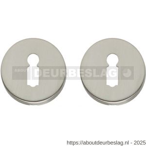 Intersteel Living 3186 sleutelrozetten verdekt diameter 49x7 mm nikkel mat - R26011131 - afbeelding 1