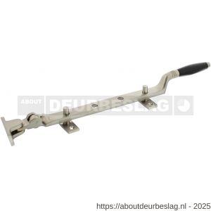 Intersteel Living 5614 raamuitzetter Ton met stelpennen nikkel mat-ebbenhout - R26008131 - afbeelding 1