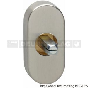 Intersteel 6050 basisplaat voor raamkruk hals diameter 18 mm nikkel mat - R26003777 - afbeelding 1