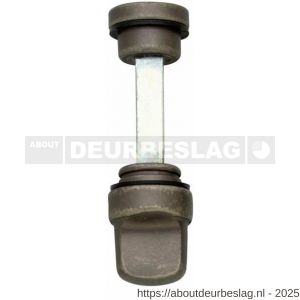 Intersteel 3705 WC-olive los 8 mm oud grijs - R26005204 - afbeelding 1