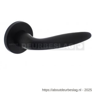 Intersteel Living 0199 deurkruk Sigaar op rozet verdekt diameter 49x7 mm zwart - R26007342 - afbeelding 1