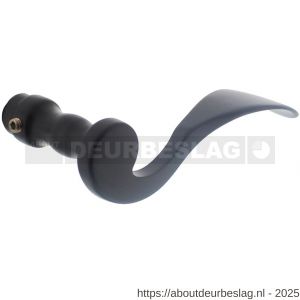 Intersteel 0292 deurkruk Lepel zwart - R26001887 - afbeelding 1