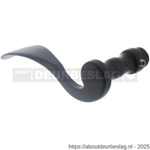Intersteel 0292 deurkruk gatdeel links Lepel zwart - R26001344 - afbeelding 1