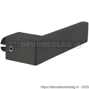Intersteel 0571 deurkruk gatdeel Amsterdam structuur zwart - R26007012 - afbeelding 1