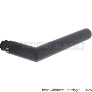 Intersteel 0583 deurkruk gatdeel Jura structuur zwart - R26007015 - afbeelding 1
