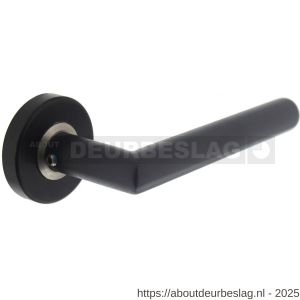 Intersteel Living 0583 deurkruk Jura op rozet verdekt diameter 53x10 mm structuur zwart - R26006755 - afbeelding 1
