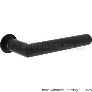 Intersteel 0920 deurkruk gatdeel Jura met rozet zelfklevend diameter 30x3 mm structuur zwart - R26010252 - afbeelding 1
