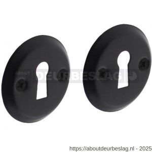 Intersteel Living 3173 sleutelrozetten diameter 50x5 mm zwart - R26011133 - afbeelding 1