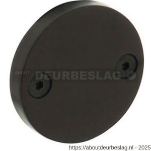 Intersteel 3175 afdekrozet diameter 55x8 mm PVD zwart - R26011334 - afbeelding 1