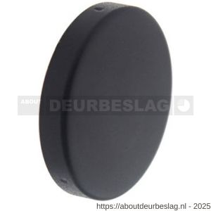 Intersteel Living 3410 afdekrozet verdekt diameter 53x9 mm structuur zwart - R26008277 - afbeelding 1