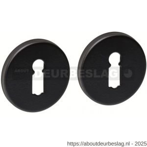 Intersteel Living 3410 sleutelrozetten verdekt diameter 53x9 mm structuur zwart - R26011075 - afbeelding 1
