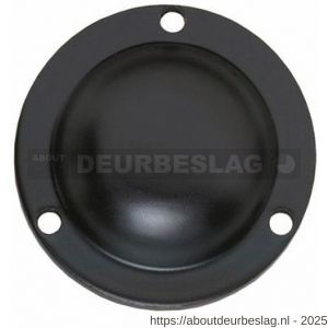 Intersteel Living 3975 afdekplaatje voor bout voordeurknop zwart - R26007547 - afbeelding 1