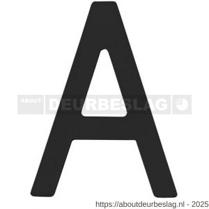 Intersteel Living 4026 huisletter A 100 mm RVS structuur zwart - R26009941 - afbeelding 1
