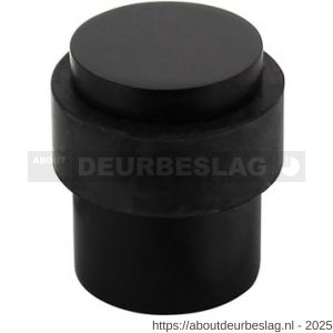 Intersteel Living 4420 deurstop diameter 30x40 mm vloermontage zwart - R26009196 - afbeelding 1