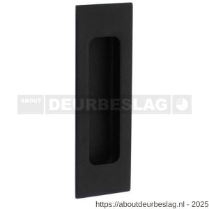 Intersteel Living 4476 schuifdeurkom rechthoekig 120x40 mm verdekt zwart - R26008310 - afbeelding 1