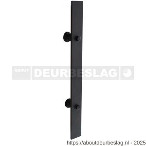 Intersteel Living 4501 deurgreep plat 400x40 mm voor schuifdeur mat zwart - R26007751 - afbeelding 1