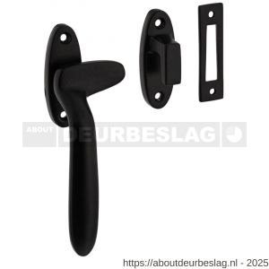 Intersteel Living 5614 raamsluiting Dudok links met sluitplaat en sluithaak zwart - R26009208 - afbeelding 1